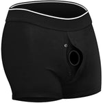 Strap On Harness Shorts For Sex Couple, Strap On Boxers For Women Men Strap On Dildo Dilldó For Her Strap On Pegging Unisex Lesbian Strapon Strapless Hollow Strap On Adult Sex Toy (Xl/Xxl 38-42 Inch)