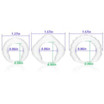 Flexible Cock Ring Set 3 Pcs Waterproof Penis Rings For Erection Enhancing Delay Ejaculation Adult Male Sex Toy For Penis Training And Long-Lasting Couples Sex