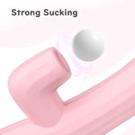 Adult Sex Toys Vibrators For Women, Clitoral Sucking G Spot Vibrater Wand With 10 Vibrating Modes & Air-Pulse Clitoris Stimulator - Rabbit Vibrator Sexual Wellness Dildo For Female Pleasure