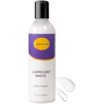 Water-Based White Lube 8 Fl. Oz/240Ml Creamy Unscent Natural Gel Glide Lubricant Long Lasting Smooth Slippery For Men Women Couples With Discreet Package