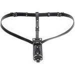 Lesbian Strapon Penis Panties Strap On Harness Pu Leather Thong Extreme Sm Erotic Sex Toys Bondage Restraints Adjustable Belt Women'S Chastity Belt For Butt Plug And Dildo (Dildo Not Included