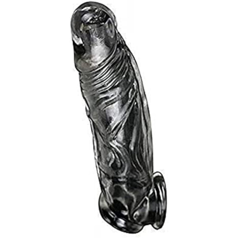 Reusable Sleeves Sk1 Girth For Men Extender Enlarger Extension Enhancer Ball Stretch Sleeve Girth Best Gift-(Black/Sk)