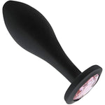 Spice Up Intimate Moments With Our Decorative Jewel Butt Plug - Perfect For Anal Play & Intercourse | Double-Sided Gem | Water-Based Lubricant Recommended | Easy To Clean & Store | Small Pink