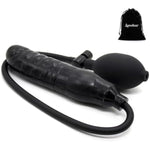 Expand Inflatable Dildo, Body-Safe Medical Grade Waterproof Butt Sex Toy, Anal Plug Sex Toy, Resizable Enema Toy With Balloon Pump & Anal Easy Trainer For Beginner Gays