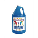 Blue Tempera Paint for Kids, 1 Gallon, Paraben-Free and Washable