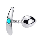 Luxury Metal Anal Hook Anchor Ball Shaped with 3 Diverse Sizes for Beginner and Advanced Use