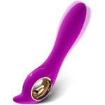 Adult Sex Toysluxe Vibrator Clitoris And G-Spot Nipple Stimulator Vibrating Women Sex Toy Waterproof And Portable With 10 Vibration Modes(Purple)
