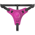 Women Wearable Straps Set For Double Strap-Ons Realistic Classic Soft Silicone Dildo Toy For Couples Adjustable Waist Pants Strapless For All Women Couple (Pink)
