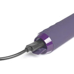Rabbit Bullet Vibrator, Powerful, Whisper Quiet, Waterproof, Usb Rechargeable, 100% Medical Grade Silicone - Purple