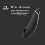 Premium 2 Black Clitoral Suction Personal Massager Vibrator & Pjur Aqua Water Based Personal Lubricant 3.4 Fl Oz - Sex Toys For Women Bundle