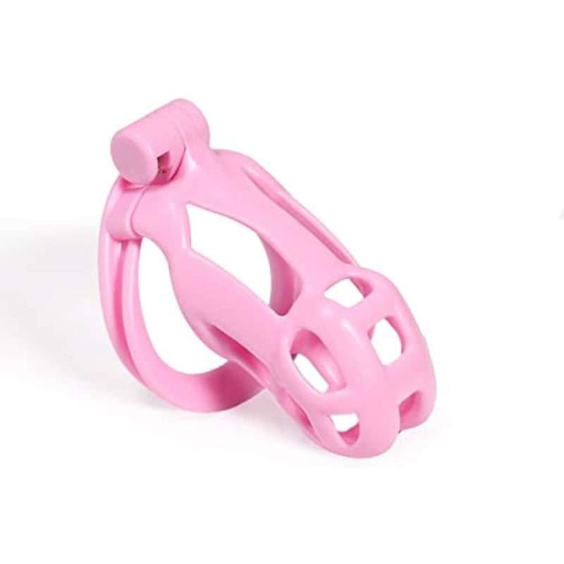 Male Chastity Device Kit Pink Custom Cobra Penis Ring Cock Ring Cock Cages Standard Cage Sex Toy,Tight