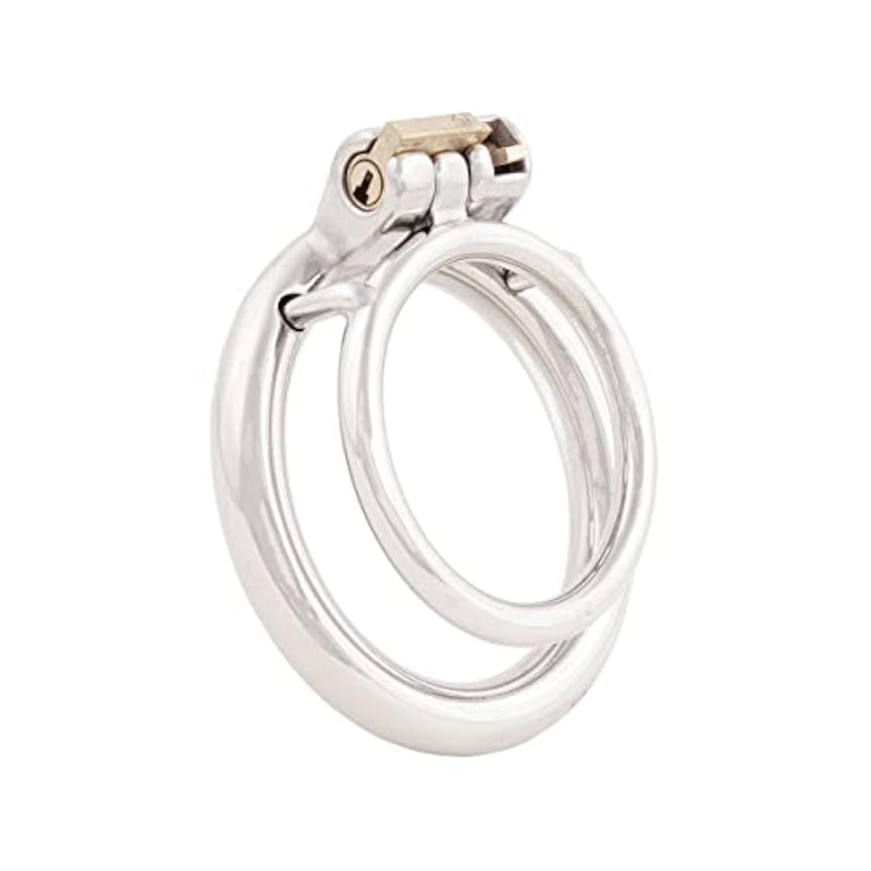 Stainless Steel Male Chastity Device Penis Ring Adult Game Sex Toy J12140 40Mm