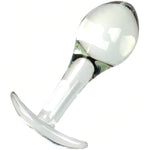 3Pcs Glass Anal Plug Adult Sex Products Training Kit Anal Beads Butt Plug Masturbator Toys With Anchor Bottom, Smooth Glass Sex Toys For Men Women Beginners Advanced Players Pleasure (Transparent)