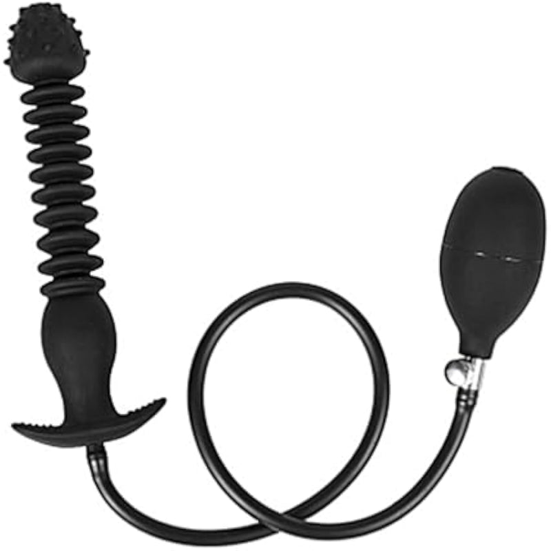 Silicone Wearable Inflatable Butt Plug Silicone Anal Sex Toys Trainer Anal Sex Toy Stimulator Couples Prostate Massager Expander G-Spot Dildo Thrusting Toys