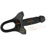 Realistic Penis To Enlarge Prolong, Strap-On Dildo Adjustable Elastic Waistband Silicone Hollow Dildo, Adult Male Sex Toys Enlargement, Dildos Sleeve For Gay Men And Couples