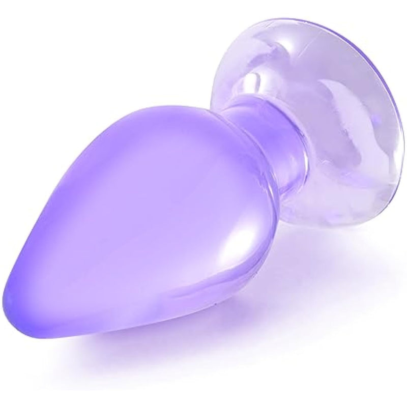 5.4In Anal Butt Plug, Tpe Anal Trainer Toys With Powerful Suction Cup, Unisex Bum Plug For Men Women