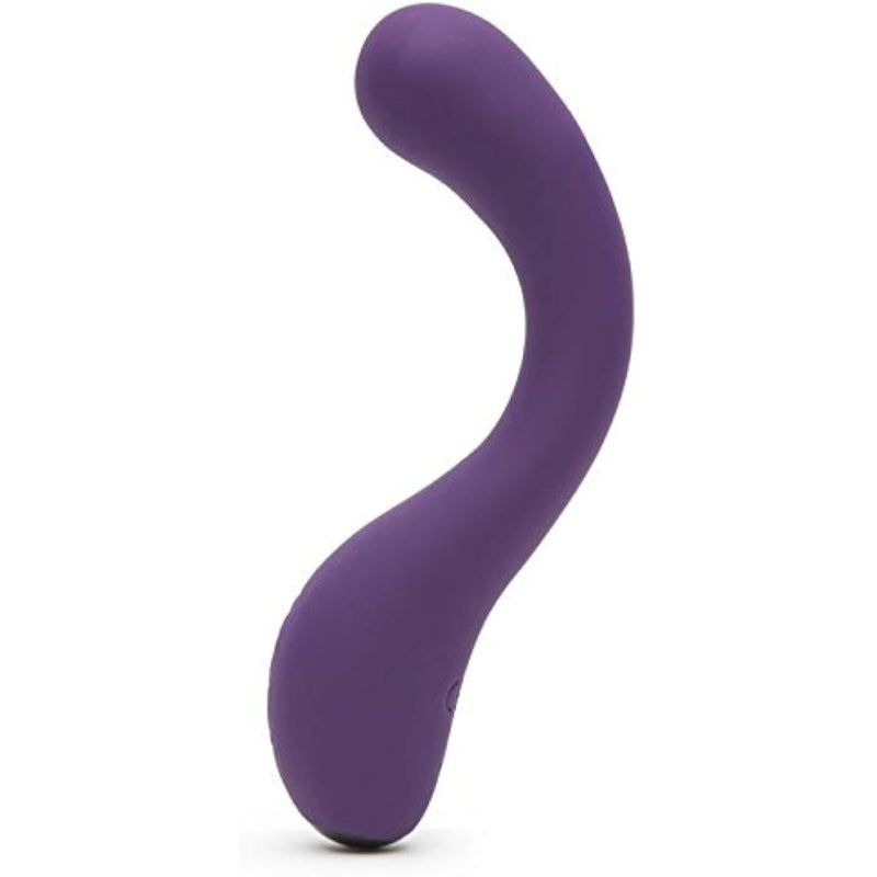Purple Desire Luxury Rechargeable Curved G-Spot Vibrator - Silicone - Waterproof