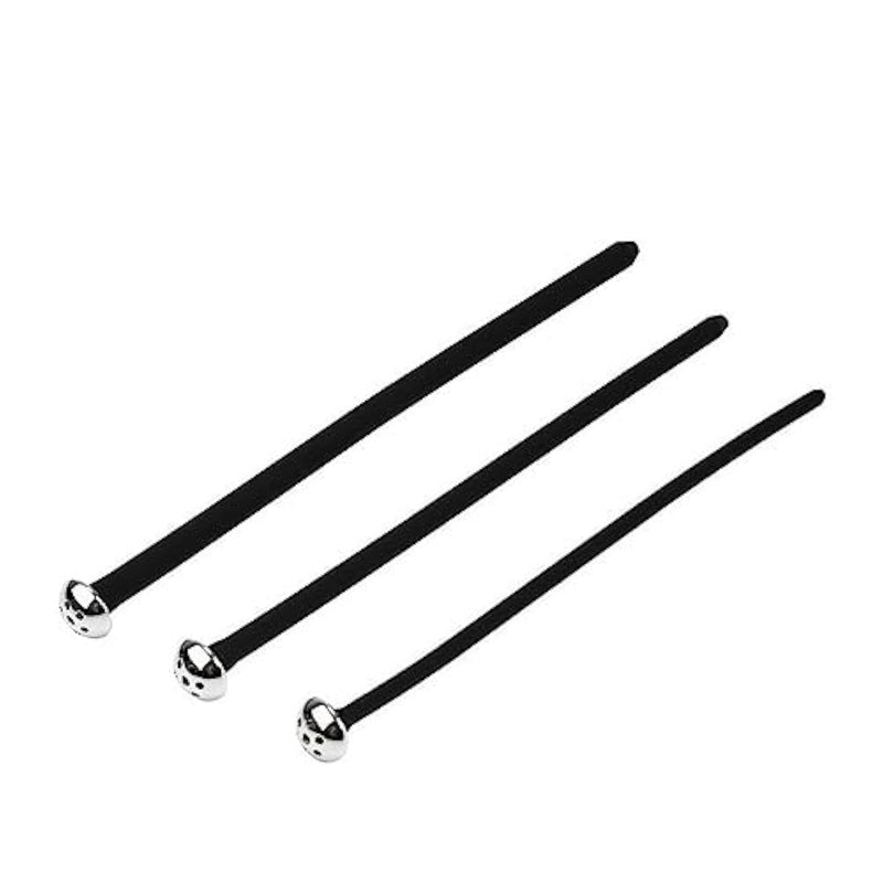 3Pcs Mushroom-Shaped Metal Silicone Urethral Sound Masturbation Stick For Men Urethral Penis Plug Set Adult Products