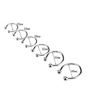 Metal Cock Ring Penis Rings 6 Piece Set Stainless Steelchastity Tightrope Locking Sperm Men’S Long-Lasting Couples Or Male Sex Toys (Silver)