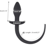 Anal Butt Plug Tail Adult Sex Toy For Adult Silicone Anal Toys Game With Dog Tails For Women
