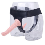 Strap On Dildo For Adult Toys Wearable Harness With Realistic Silicone Dildo Detachable Silicone G Spot Stimulator Sex Toys For Women Lesbian Couple And Gay (Flesh)