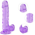 Harness Seatbelt Adjustable Adult Erotica With 3 Different O-Ring Sizes + 7" Realistic Jelly Dildo For Beginners For Vaginal G-Spot And Anal Play