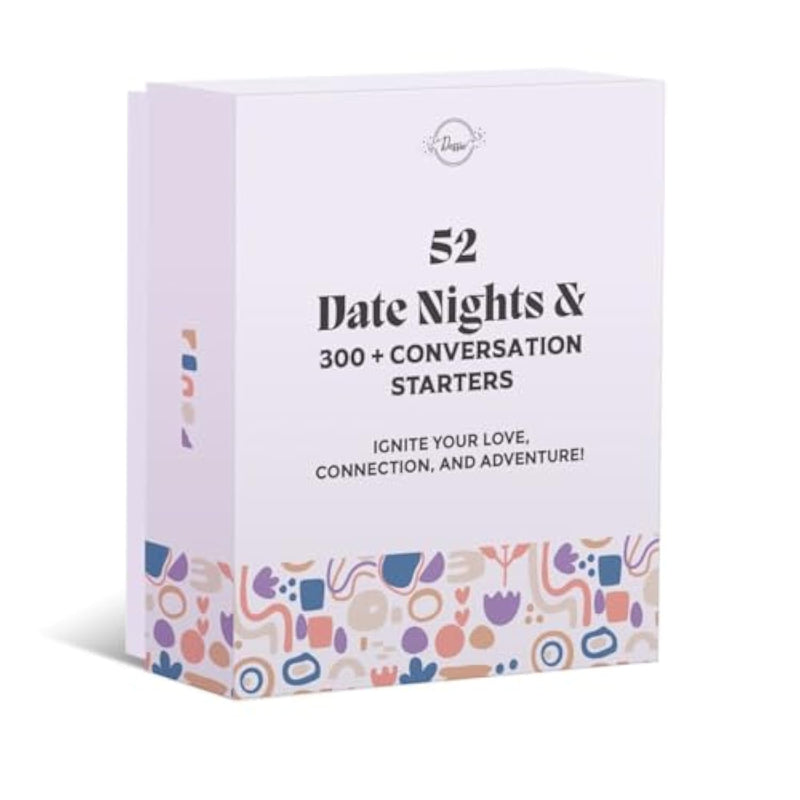 Couples Gift Ideas - 52 Pop-Open Date Night Ideas And 300+ Conversation Starters. Great Card Games For Couples, Men, Women. Boyfriend Gifts, Bride Gifts