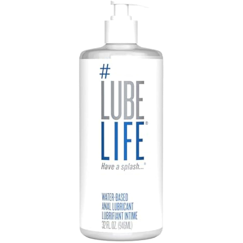 Water-Based Anal Lubricant, Personal Backdoor Lube For Men, Women And Couples, Non-Staining, 32 Fl Oz