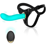 Strap On Dildo Strapon Harness - Vibrating Strap On For Women With 10 Vibration 4 Speeds, Remote Control Detachable Dildo Vibrator For Anal G-Spot Stimulation, Adult Sex Toys For Female Lesbian Couple