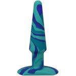 Doc Johnson A-Play - Groovy - Silicone Anal Plug - 5 inch (1.25 inches Wide), Ocean