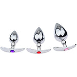 Sm Metal Adult Sex Toys Ship Anchors Anal Plugs For External Use Female Male Stainless Steel Butt Plug With Jewel Base(S)