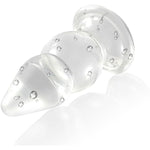 Anal Beads Sex Toy With Powerful Suction Cup For Anal, Vagina Stimulation, Clear Flexible Butt Plug Dildo Trainer For Men, Female, Couple, Experts Masturbation, Hands Free?6.7Inch?