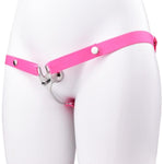 Chastity Devices Clip With Auxiliary Strap Flat Negative Chastity Belt Locked Cock Cage Adult Penis Sm Bondage Sissy Sex Toys For Men & Gay (Pink 3234)
