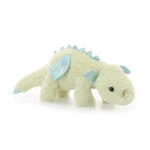 Toys Plush Green Lying Dragon Dinosaur Stuffed Animal Soft Cuddly Perfect For Child (Green Dragon,15 Inches)