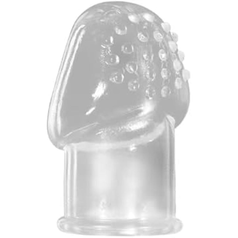 Reusable Penis Sleeve Cock Ring, Soft Men Cock Sleeve Extender Enlargement Cover Delay Ejaculation Long Lasting Stronger Strechy Realistic Penis Ring Dildo Adult Sex Toys For Men Couple (S)