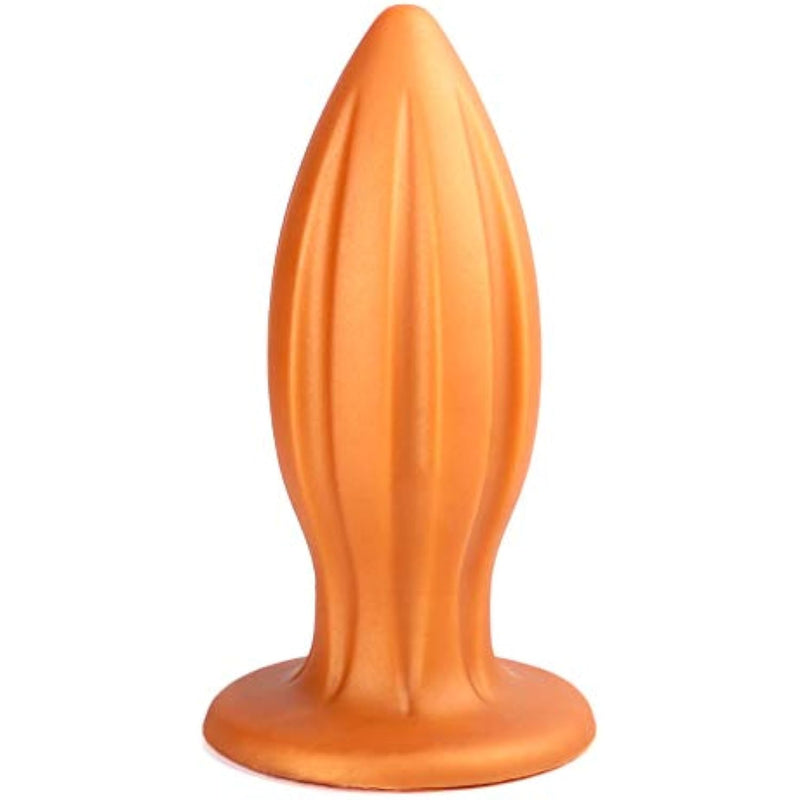 Liquid Silicone Anal Plug Ultral Soft Big Butt Plug Anus Dilator Prostate Massage For Advanced Experience Men Women(Xl)