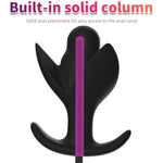 Inflatable Anal Plug Sex Toy - Silicone Butt Plug With Three Solid Petal Expand Anal Trainer Masturbation Anus Prostate Massager Balloon Pump Stimulator For Men Women