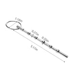 Stainless Steel Urethral Tube Male Urethral Masturbator Penis Catheter Sounds Rod Expansion Adult Supplies