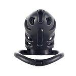 Sex Toys Penis Cage With 3 Different Sized Rings Male Chastity Cages Lightweight And Breathable Used To Restrain Men'S Penises Chasity Devices With Invisible Lock And 2 Keys (Black)