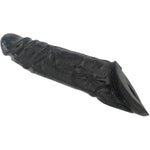 Threaded Mace Condoms Male Condom Adult Lock Fine Ring Extended Sleeve Black