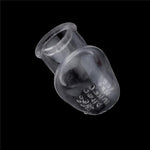 Two-Piece Transparent Extended Penis Condom With Massage Particles Threaded Penis Ring For Men Flirting Adult Sex Toys