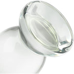 Super Large Butt Plug Trainer Glass Anal Plug Prostate Massage Sex Toy,Huge Crystal Anal Plug Anal Sex Toys For Advanced Adult Men Women And Couples (L)