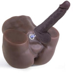 Male Sex Doll With Detachable Dildo, Realistic Male Sex Torso For Women, Huge Dildo Adult Sex Toy For Female Masturbation, Unisex Masturbator Sex Toy With Penis Tight Anal For Gay Les Men10 Lb