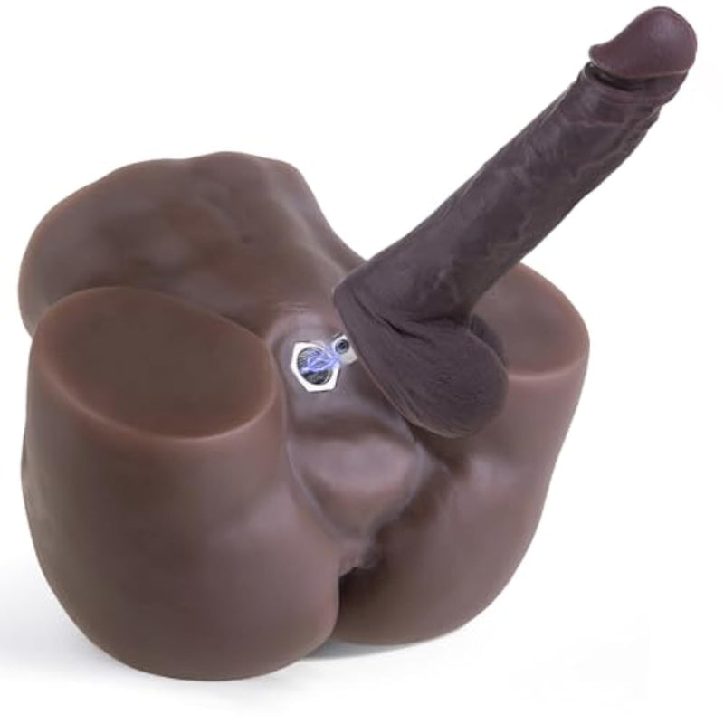 Male Sex Doll With Detachable Dildo, Realistic Male Sex Torso For Women, Huge Dildo Adult Sex Toy For Female Masturbation, Unisex Masturbator Sex Toy With Penis Tight Anal For Gay Les Men10 Lb