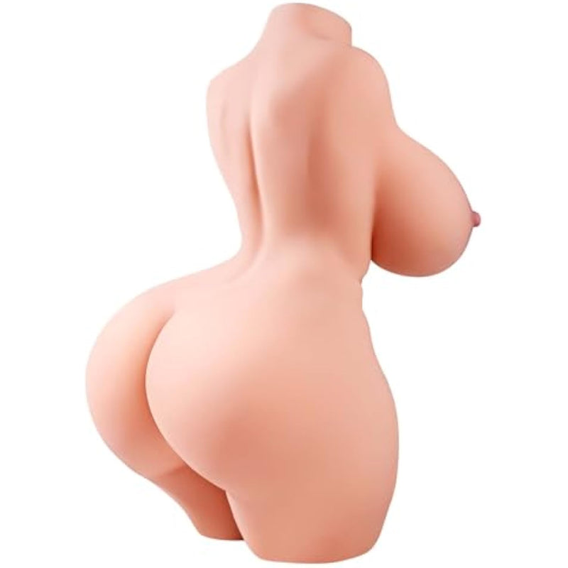 Sex Doll Male Sex Toys - Adult Toys With 2:1 Hip-To-Waist Ratio Big Boobs & Soft Ass, Sex Dolls For Men Realistic Textured Vaginal Anal Tunnel, Pocket Pussy Male Masturbator Built-In Skeleton