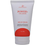 Doc Johnson Signature Costmetics - Power + Delay Cream for Men - Male Genital Desensitizer - Decreases Sensitivity For Extended Love Making - 2 oz. (56 g)