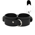 Bdsm Bondage Handcuffs Sex Restraints Wrist Cuffs Sex Toys Pu Leather Adjustable Adult Fetish Sm Games For Couples Women Men