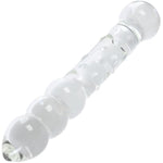 Large Balls Glass Dildo Big Crystal Penis G-Spot Stimulator Anal Plug Butt Expander Sex Toy (Large)