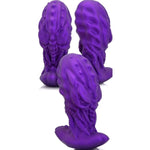 Anal Plug Monster Dildo With Safe Curved Base - Purple Silicone Octopus Butt Plug - 5.51 X 2.63 Inch Fantasy Prostate Sex Toy For Women Men Masturbation