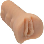 Doc Johnson Signature Strokers - Jessie Capelli - ULTRASKYN Pocket Pal - Open-Ended Stroker - Pussy, Vanilla